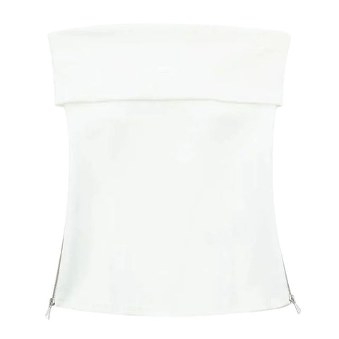 Celeste | Chic & Elegant Strapless Blouse