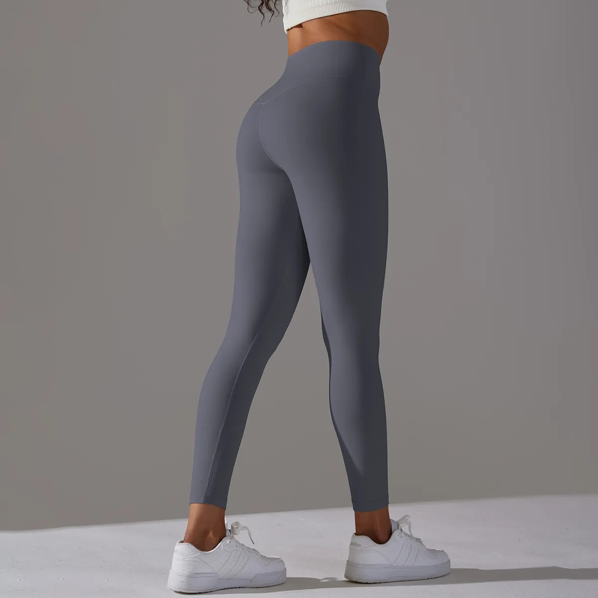 Nahtlose Yoga-Leggings mit hoher Taille