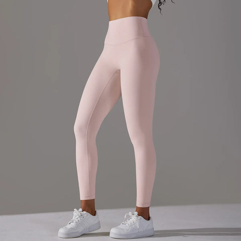 Nahtlose Yoga-Leggings mit hoher Taille