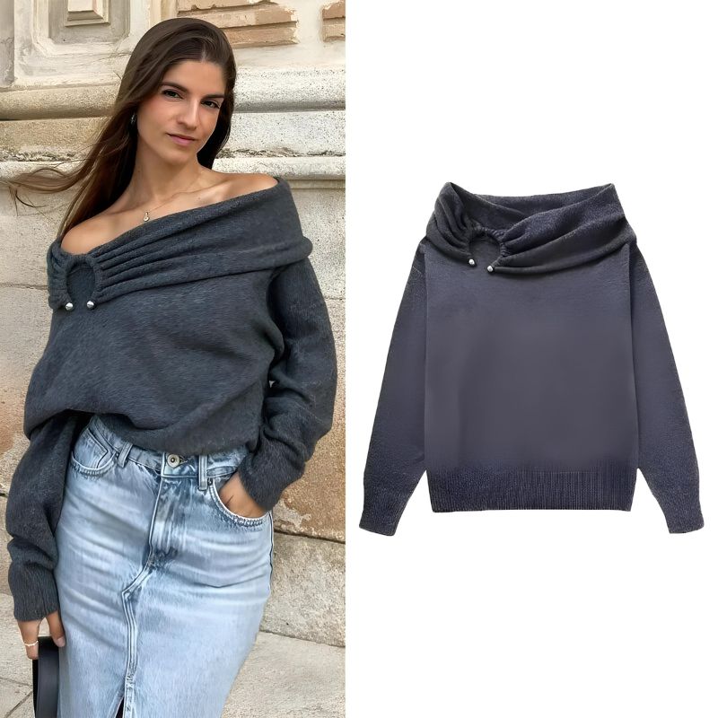 Athena | Savvy Pleated Sweater