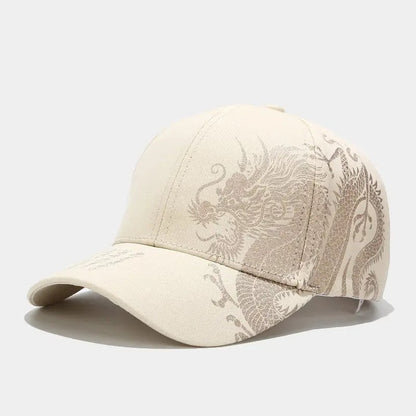 Mythic Shade | Bold & Mystical Dragon Print Cap