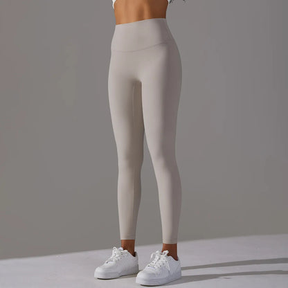 Nahtlose Yoga-Leggings mit hoher Taille