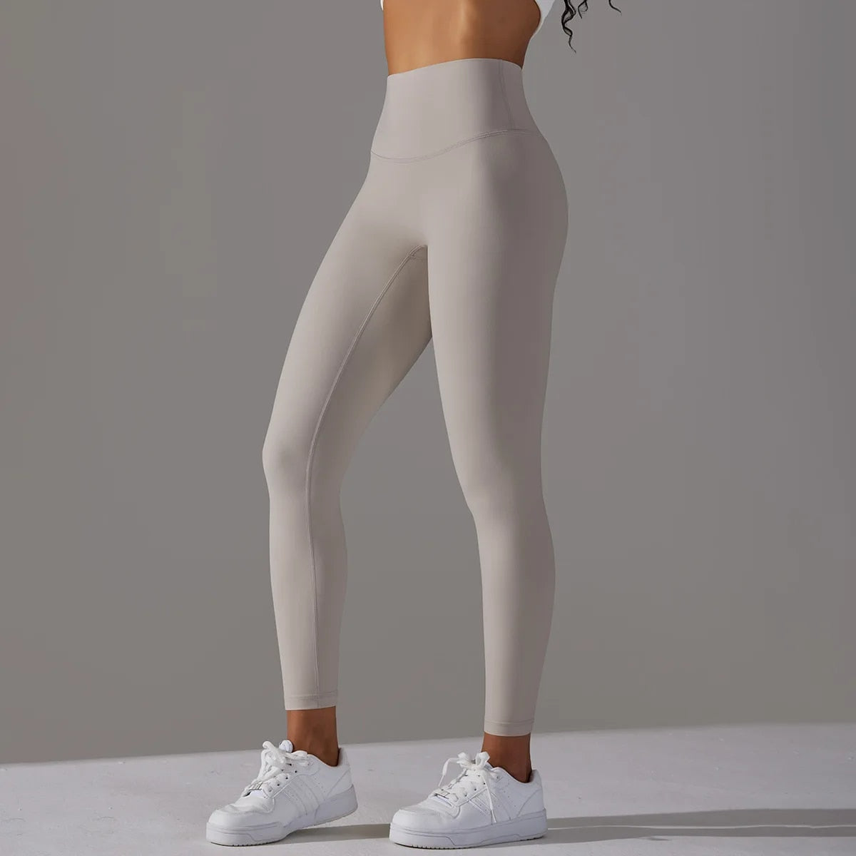 Nahtlose Yoga-Leggings mit hoher Taille