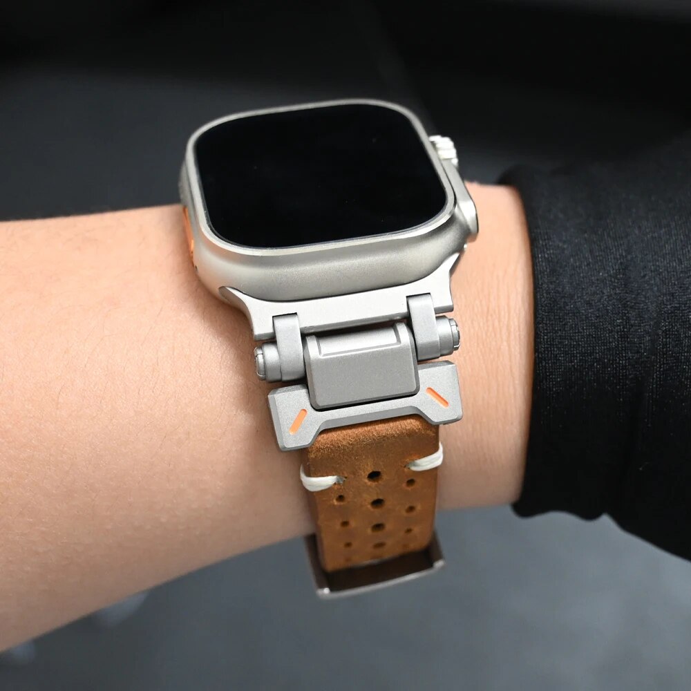 Leather Lux | Timeless Apple Watch Leather Strap