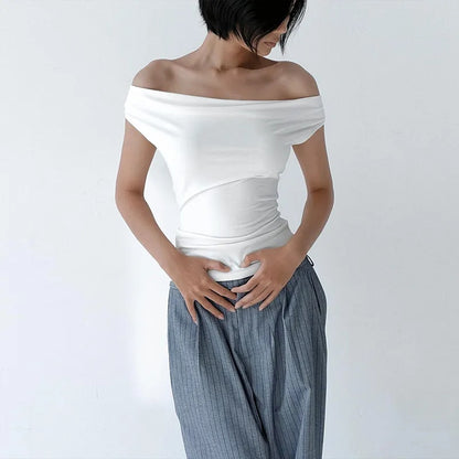 Kayla | Elegant & Chic Off-The-Shoulder Top