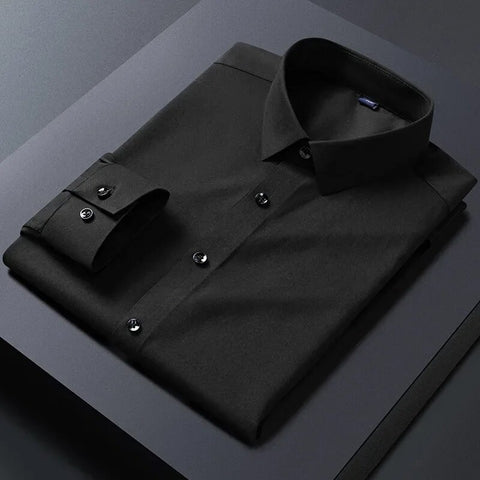 Brandon | Elegant & Anti-Wrinkle Long Sleeve Shirt