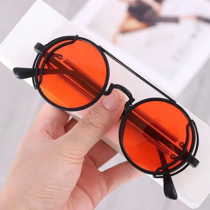 Rebel Rounds | Chic & Edgy Vintage Punk Sunglasses