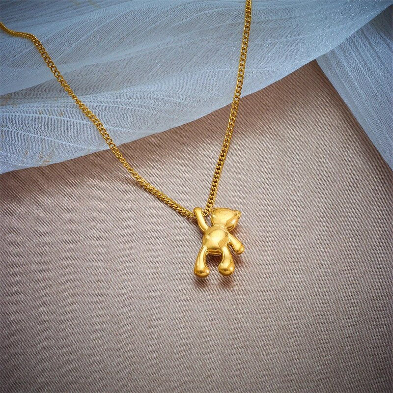 Beary Adorable | Cute Bear Pendant Necklace