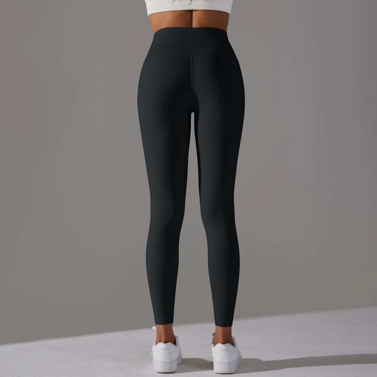 Nahtlose Yoga-Leggings mit hoher Taille