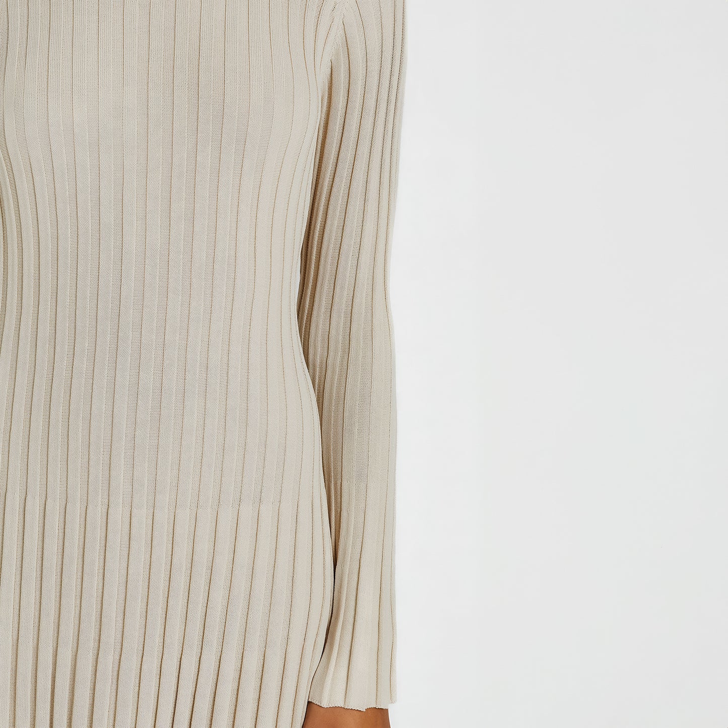 Leah | Tailored Knit Maxi Dress