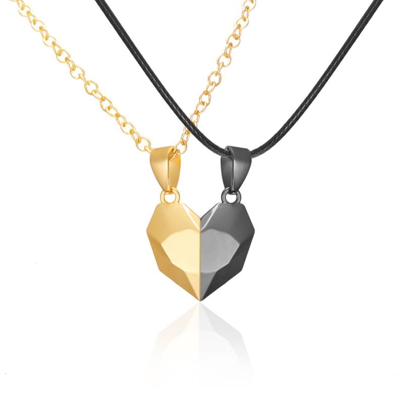 Heart-to-Heart | Magnetic Heart Necklace for Lovers & Friends