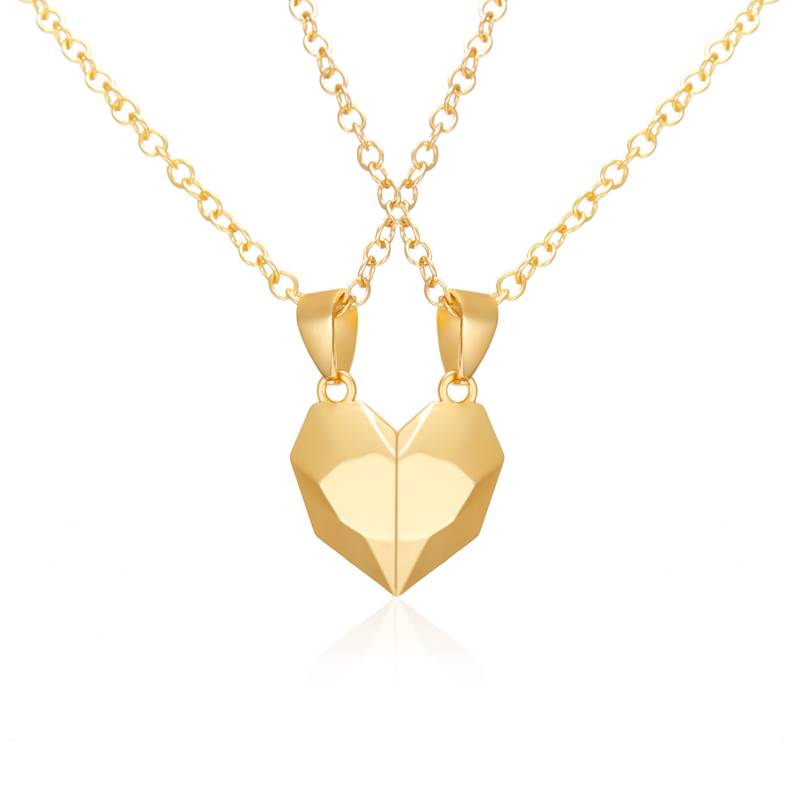 Heart-to-Heart | Magnetic Heart Necklace for Lovers & Friends