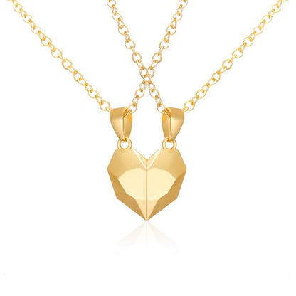 Heart-to-Heart | Magnetic Heart Necklace for Lovers & Friends