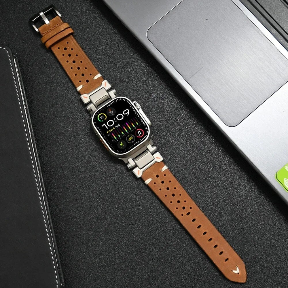 Leather Lux | Timeless Apple Watch Leather Strap