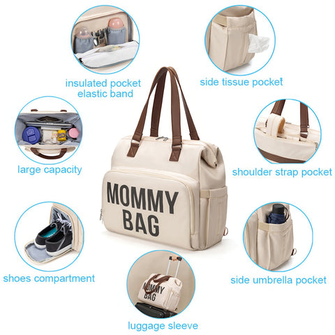 Mommy Bag | Stylish & Spacious Motherhood Companion Bag