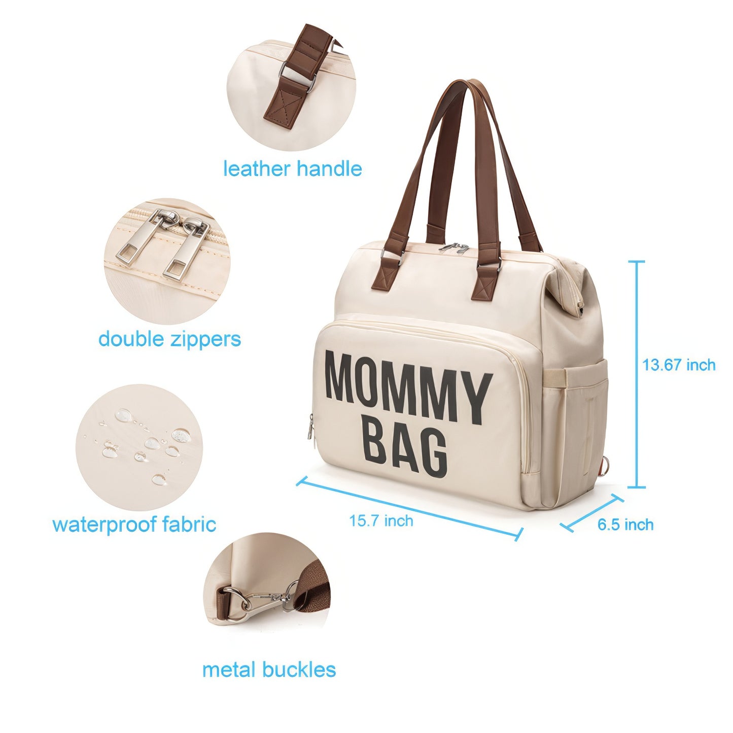 Mommy Bag | Stylish & Spacious Motherhood Companion Bag