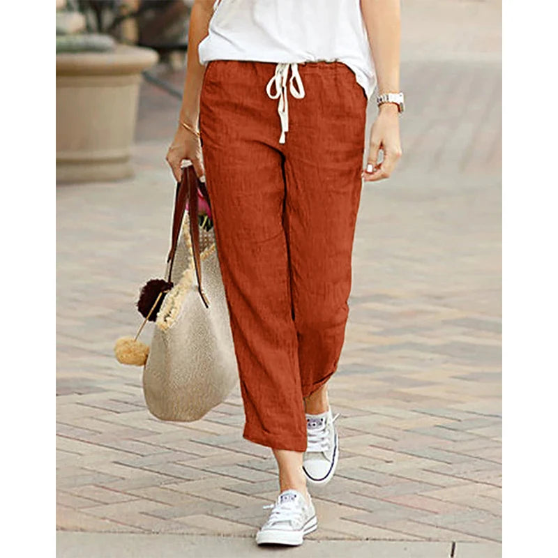 Jamie | Relaxed Fit Drawstring Pants