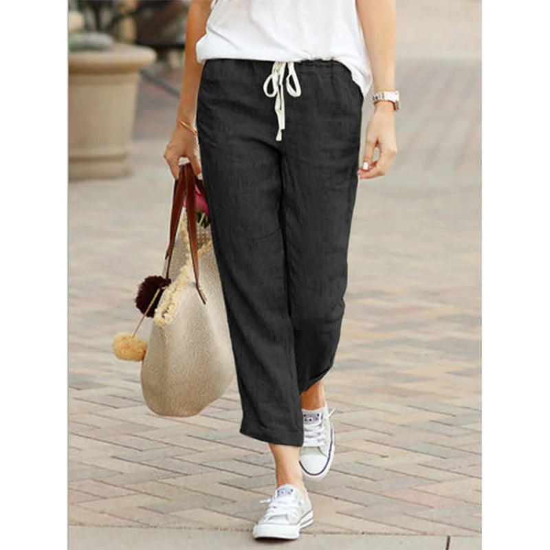 Jamie | Relaxed Fit Drawstring Pants