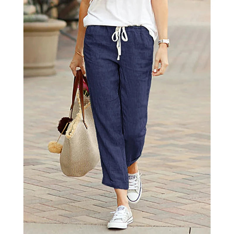 Jamie | Relaxed Fit Drawstring Pants