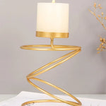 Luxury Style Metal Candle Holders