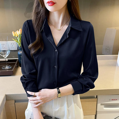 Chloe | Sleek Button-Up Blouse