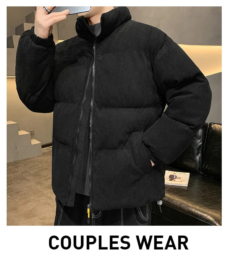 Max | Cozy Corduroy Puffer Jacket