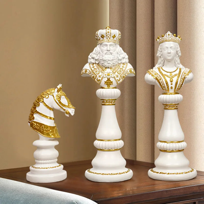 Regal | Resin Chess Piece Sculptures (XL)