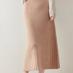 Sophia | Stylish Knitted Midi Skirt