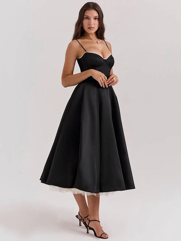 Sophia | Vintage Glamour Midi Dress