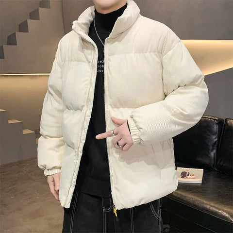 Max | Cozy Corduroy Puffer Jacket