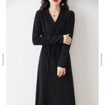 Sienna | Cozy Knit Wrap Dress