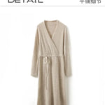 Sienna | Cozy Knit Wrap Dress