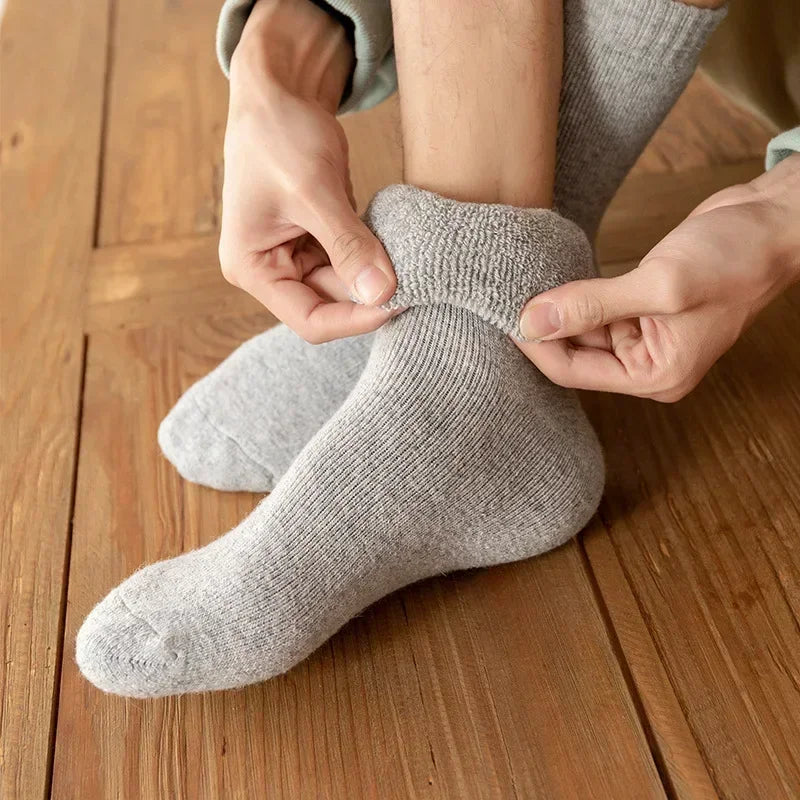 Merino Wool Winter Socks - 3 Pairs