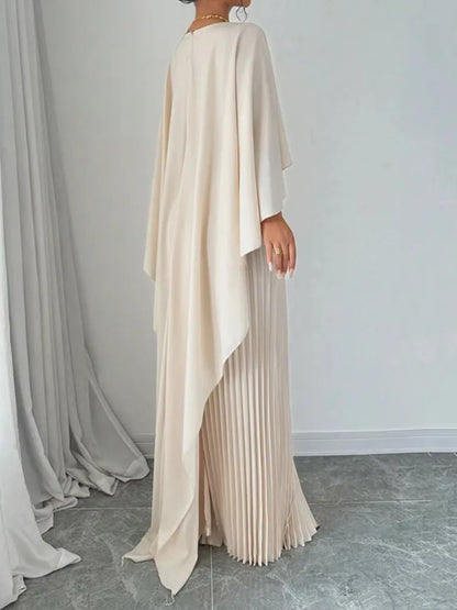 Sophia | Graceful Pleated Maxi Dress