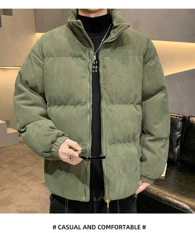 Max | Cozy Corduroy Puffer Jacket