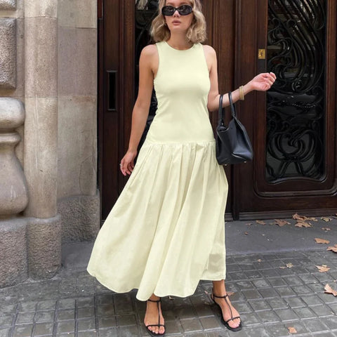 Chic Sleeveless Maxi Dress