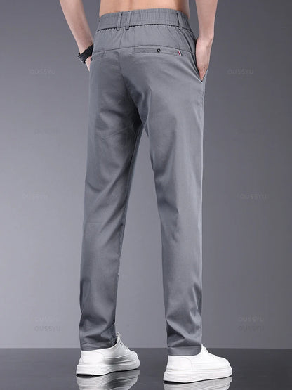 Sophisticated Black Men's Chinos