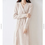 Sienna | Cozy Knit Wrap Dress