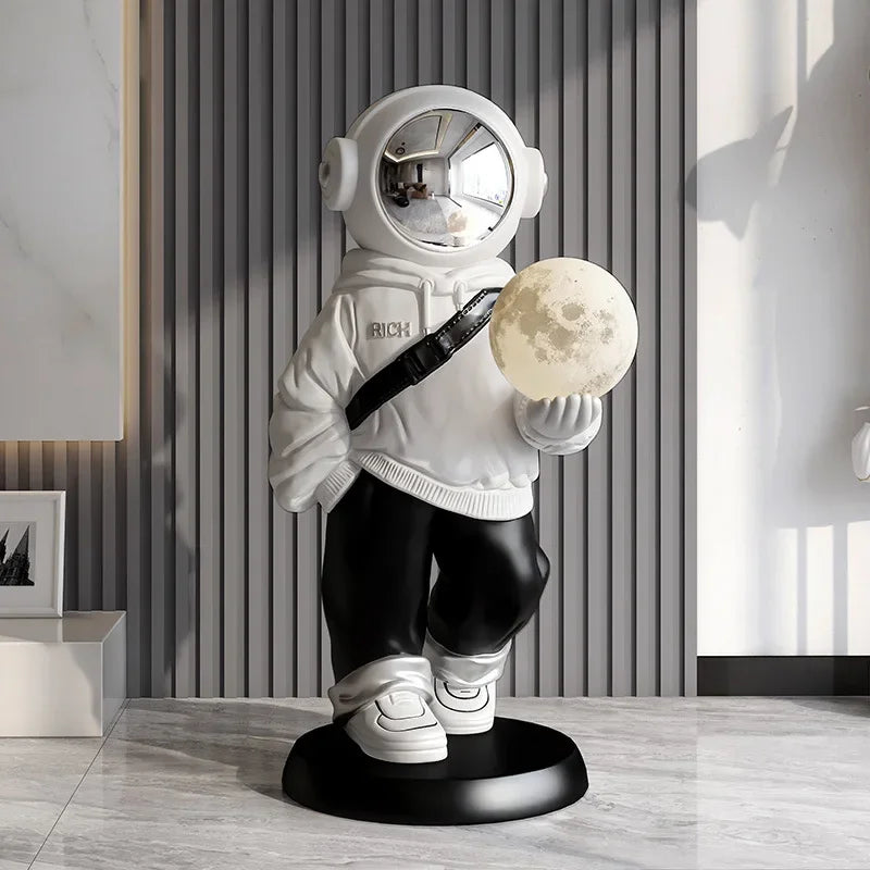 Orion | Resin Space Traveler Floor Lamp