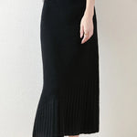 Sophia | Stylish Knitted Midi Skirt