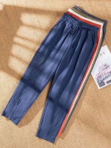 Riley | Relaxed Fit Linen Pants