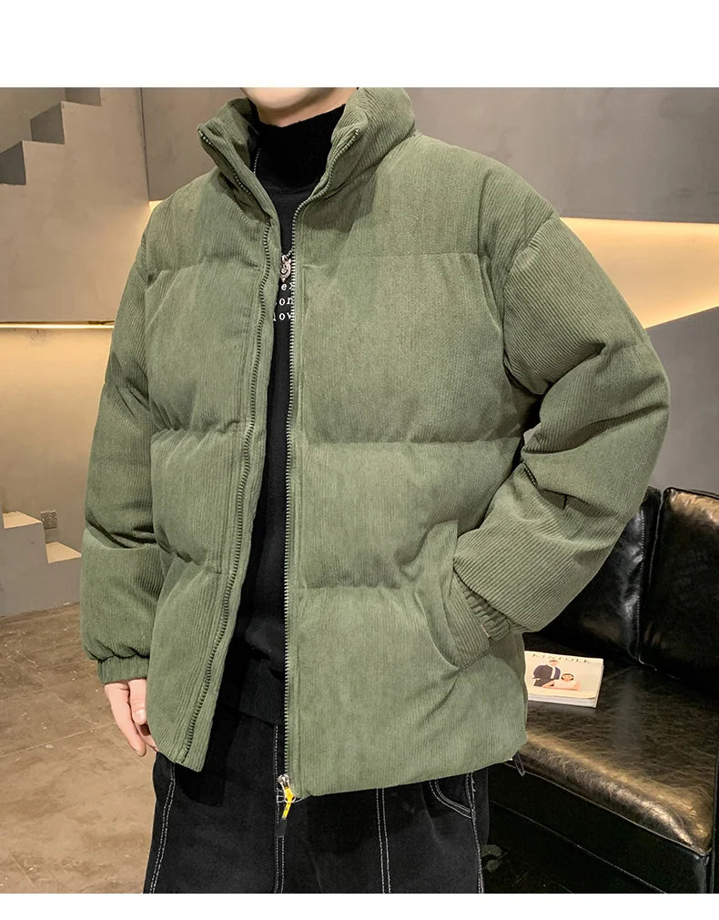 Max | Cozy Corduroy Puffer Jacket