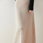 Sophia | Stylish Knitted Midi Skirt