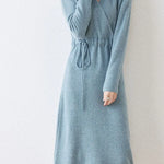 Sienna | Cozy Knit Wrap Dress