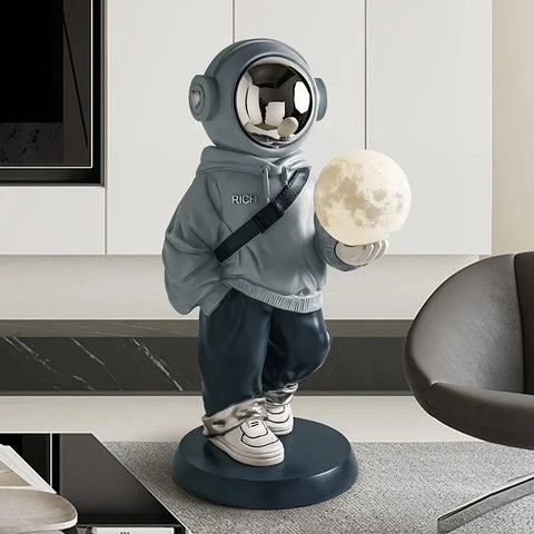 Orion | Resin Space Traveler Floor Lamp