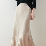 Sophia | Stylish Knitted Midi Skirt