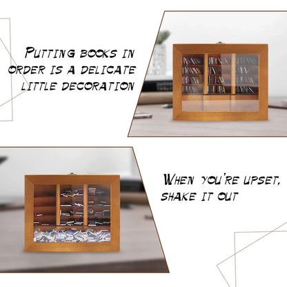 Stress-Relief Mini Bookshelf