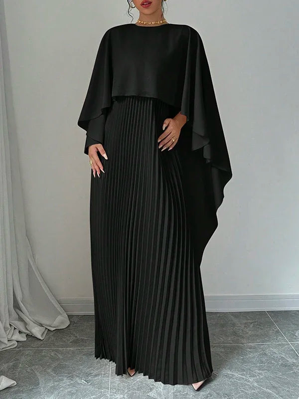 Sophia | Graceful Pleated Maxi Dress