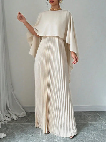 Sophia | Graceful Pleated Maxi Dress