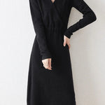 Sienna | Cozy Knit Wrap Dress